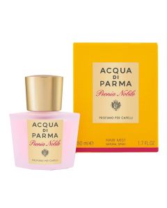 Hair spray, for women, Acqua Di Parma, Peonia Nobile, 50 ml, glass and metal, yellow, 1 piece