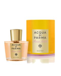 Eau de parfum (EDP) for women, Acqua Di Parma, Rosa Nobile, EDP 50 ml, glass and metal, yellow, 1 piece