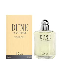 Eau de toilette (EDT) for men, Christian Dior, Dune Pour Homme, EDT 100 ml, glass and metal, green, 1 piece