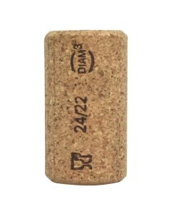 3-year-old wooden cork. DIAM. 24/22