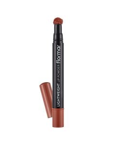 Buzëkuq dhe hidratues për buzët, Lightweight powder, 01 Ladylike
