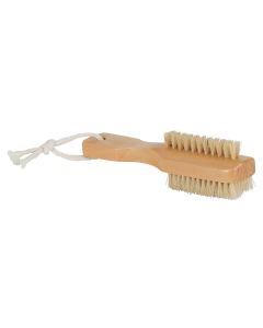Nail brush, bamboo, brown, 1 piece