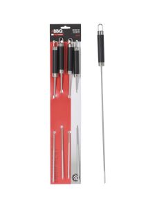 Set of skewers, metal, 46 cm, 4 pieces