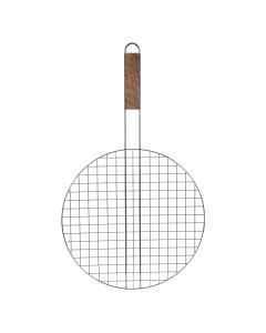 Barbecue rack, BBQ, metal, 32 cm, silver, 1 piece