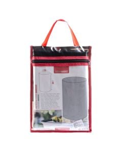 Barbecue cover, rectangular, 125 x 62 x 95 cm, black, 1 piece