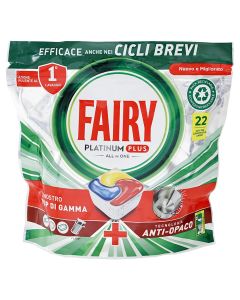 Dish detergent, Fairy Platimun plus, All in 1, 22 capsules