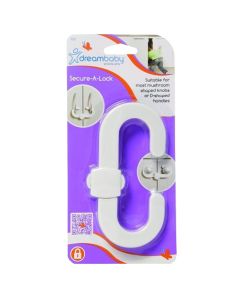 Cupboard protector, plastic, white, 1 piece