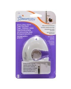 Door protector, silicone, white, 1 piece