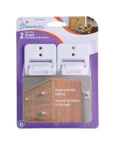 Furniture protector, plastic, white, 2 pieces