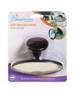 Safety mirror for children, black, circular, 1 piece