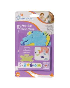 Anti-slip mats for children, animal shape, mixed, 10 pieces