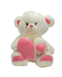 Arush pellushi, i bardhe, me zemer roze, Love, 1 cope