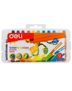 Deli, Oil pastel, 12 pieces