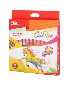 Deli, Oil pastel, 24 pieces