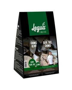 Smoker and flavoring, BBQ, Olive tree chunks, 2.5 kg, 1 pack