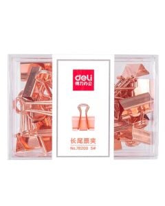 Clips with ears, Deli, 19mm, 25 pieces
