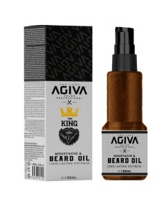 Beard oil, natural oils, Agiva, 100 ml, 1 piece