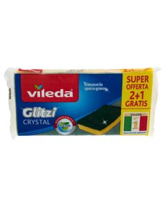 Sponges, vileda, 2+1 glitzi, 3 pieces