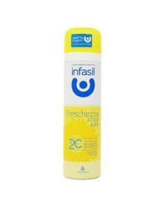 Deo spray, Infasil, Attiva, 150 ml, 1 piece