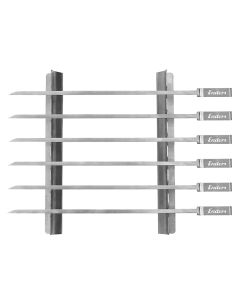 Enders kebab skewer set stainless steel, 6 pieces