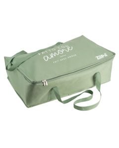 Transport bag, Fontana Eucalyptus, ZiiPa, nylon, green, 64x40x20.5cm, 1 piece