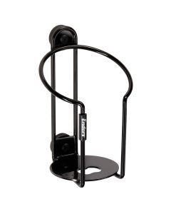 Magnetic Bottle Holder, Enders, Steel - painted black, 11x17 cm, Ø 9.5 cm, black