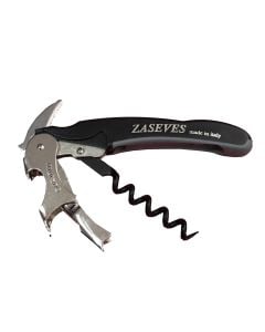 Corkscrew, metal, black, 1 piece