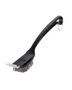 Barbecue cleaning brush, Napoleon, stainless steel, black, 50 cm, 1 piece