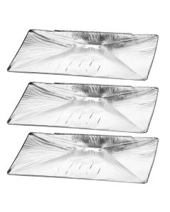 Aluminum drip pan line, Napoleon, Prestige & Prestige PRO 500, 27x41x5.5 cm, 3 pieces