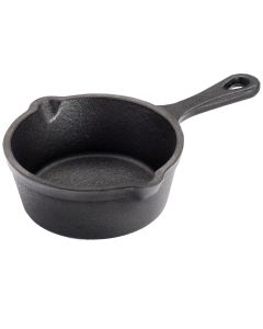 Barbecue cooking pan, Napoleon, cast iron, 10 cm, black, 1 piece