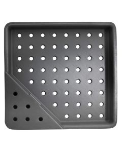 Charcoal holder and smoker for gas barbecue, Napoleon, 94x12x98 cm, cast iron, black, 1 piece