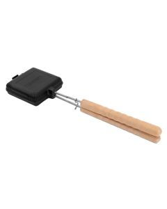 Petromax Cast Iron Sandwich Iron, 49.5 x 13.5 x 4.5 cm, 1 poiece