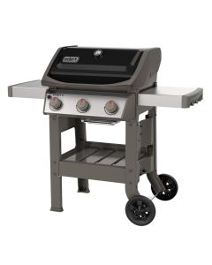 Gas barbecue, with lid, Weber, Spirit II E-310 GBS, 113x132x69 cm, metal, gray, 1 piece