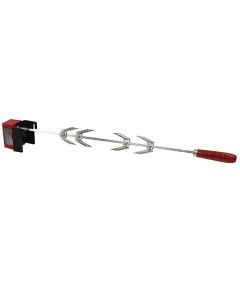 Skewer rod, for roaster, 58 cm