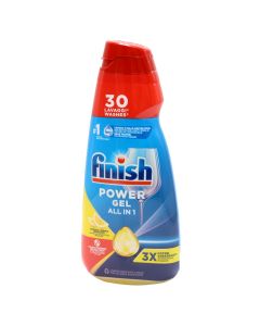 Bright detergent for dishwashers, Finish, lemon, 600 ml, 1 piece