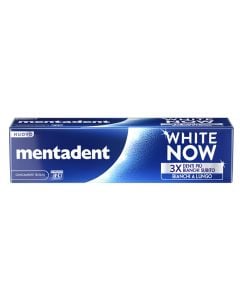 Toothpaste, Mentadent, White now, blue, 75 ml, 1 piece