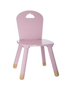 Chair for children, MDF, pink, 50x26x28 cm, 1 piece