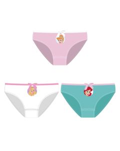 Set mbathje për fëmijë, Disney, Princess, 2/4, mikse, 3 copë, 1 pako