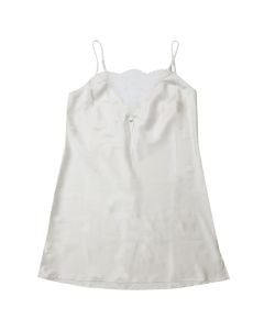 Pajamas for girls, satin, with straps, Parigina, white, 1, size 5, white