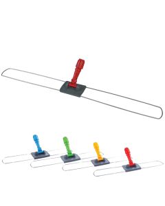 Mop holder frame, metal+polypropylene, mixed, 100x10 cm, 1 piece