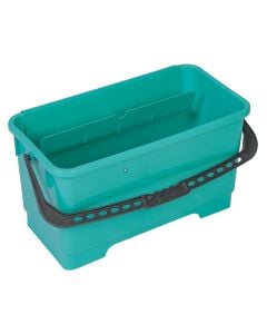 Bucket for cleaning windows, plastic, 20 lt, 26x51x29 cm, green, 1 piece
