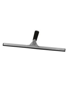 Window wiper, metal+rubber, 45x14 cm, 1 piece