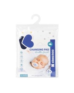 Baby changing mat, Kikka boo, 100% cotton, 40x60 cm, white, 1 piece