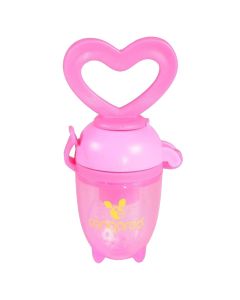 Fruit baby bottle, Cangaroo, 6 months +, pink, 1 piece