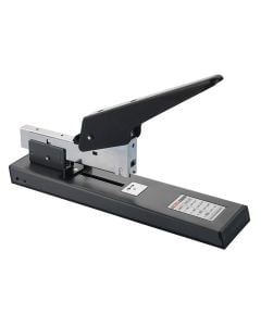 Stapler, Globox, metal, 100 sheets, black, 1 piece