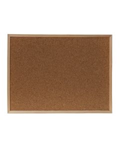 Cork board, wooden frame, 45x60 cm, 1 piece