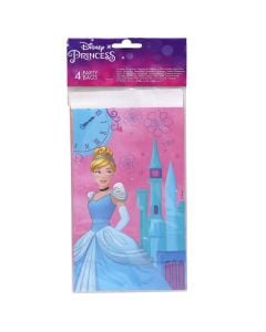 Gift bag, Princess, cardboard, 22x13x7 cm, 4 pieces, 1 pack