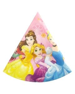 Hats, Princess, cardboard, one size, 6 pieces, 1 pack