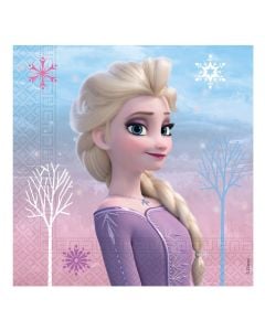 Paper napkins, Frozen II, cellulose, 33x33 cm, 20 pieces, 1 pack