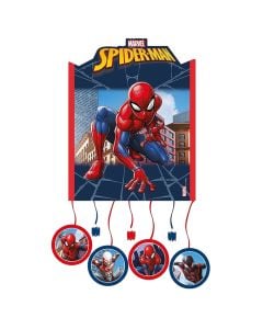 Pinata, Spiderman, 26.5x21 cm, mixed, 1 piece